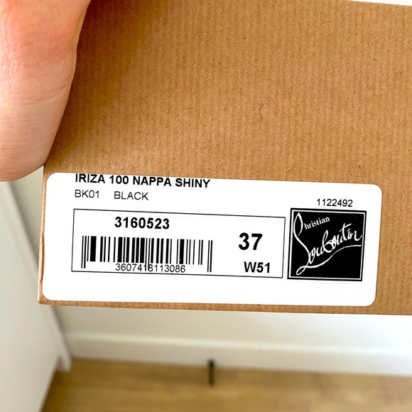 Christian Louboutin Black Iriza pumps size 37 - Picture 8 of 8